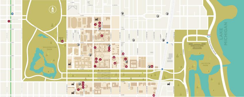 University Of Chicago Location Map Maps & Locations | UChicago Arts | The University of Chicago